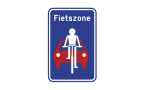 Veiligverkeer.be | Verkeersregels In Een Fietszone (vroeger 'fietsstraat')